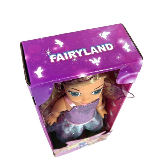 Fairyland Doll Best Friend Forever Blond Hair Blue Eyes Sparkly Wings 11 Inches - Picture 6 of 7